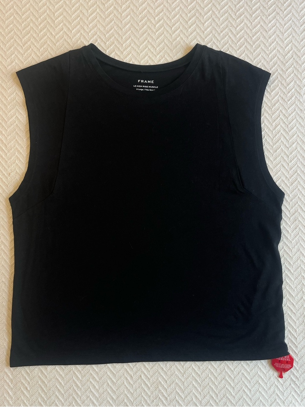 Frame Le High Rise Muscle Tee